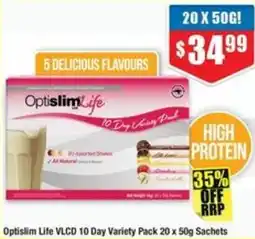 Chemist Warehouse Optislim Life VLCD 10 Day offer