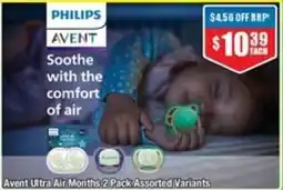 Chemist Warehouse Avent Ultra Air Months offer