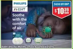 Chemist Warehouse Avent Ultra Air Months offer