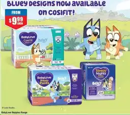 Chemist Warehouse BabyLove Nappies Range offer