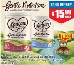 Chemist Warehouse Karicare Toddler Growing Up Milk offer