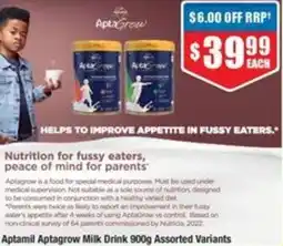 Chemist Warehouse Aptamil Aptagrow Milk Drink offer