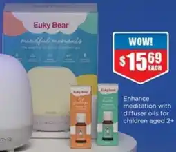 Chemist Warehouse Euky Bear diffuser oils offer