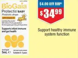 Chemist Warehouse BioGaia Probiotic drops offer