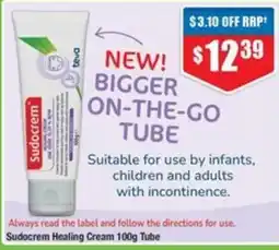 Chemist Warehouse Sudocrem Healing Cream Tube offer