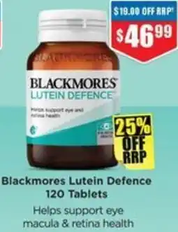 Chemist Warehouse Blackmores Lutein Defence offer