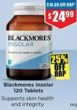Chemist Warehouse Blackmores Insolar offer
