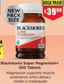 Chemist Warehouse Blackmores Super Magnesium+ offer