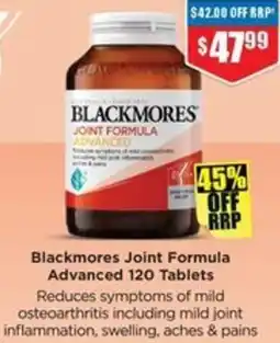Chemist Warehouse Blackmores Joint Formula Advanced offer