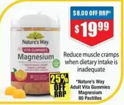 Chemist Warehouse Nature's Way Magnesium 80 Pastilles offer