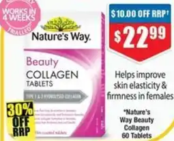 Chemist Warehouse Nature's Way Beauty Collagen offer