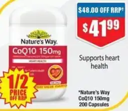 Chemist Warehouse "Nature's Way CoQ10 offer