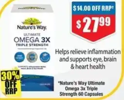 Chemist Warehouse Nature's Way Ultimate Omega offer