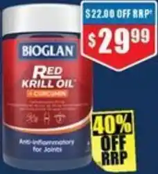 Chemist Warehouse Bioglan red krill oil offer