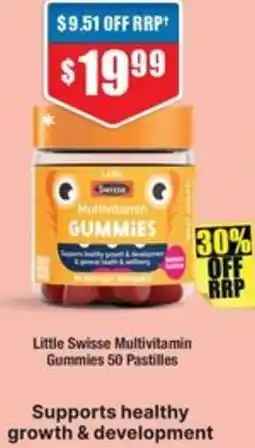 Chemist Warehouse Little Swisse Multivitamin Gummies offer