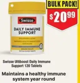Chemist Warehouse Swisse Ultiboost Daily Immune Support offer