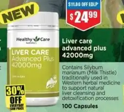 Chemist Warehouse Liver care advanced plus offer