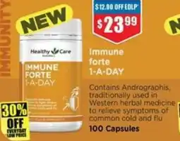 Chemist Warehouse Immune forte offer