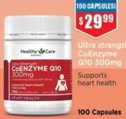Chemist Warehouse Ultra strength CoEnzyme Q10 offer