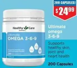 Chemist Warehouse Ultimate omega 3-6-9 offer