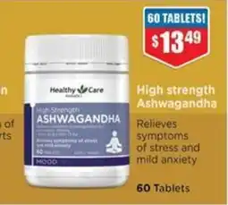 Chemist Warehouse High strength Ashwagandha offer