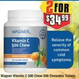 Chemist Warehouse Wagner Vitamin C offer