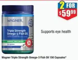 Chemist Warehouse Wagner Triple Strength Omega-3 Fish Oil offer