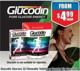Chemist Warehouse Glucodin Glucose or Powder Zip Bag offer