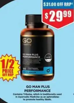 Chemist Warehouse Go man plus performance offer