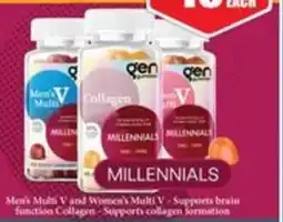 Chemist Warehouse Men's Multi Vand Women's Multi V-Supports brain function Collagen-Supports collagen Sormation offer