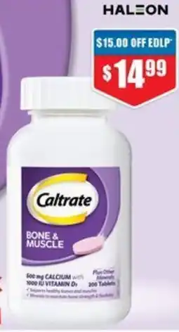 Chemist Warehouse Caltrate Bone & Muscle Health offer