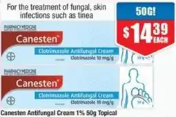 Chemist Warehouse Canesten Antifungal Cream offer