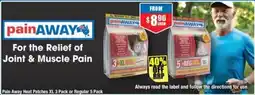Chemist Warehouse Pain Away Heat Patches offer