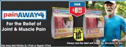 Chemist Warehouse Pain Away Heat Patches offer