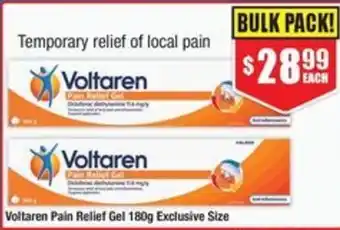 Chemist Warehouse Voltaren Pain Relief Gel offer