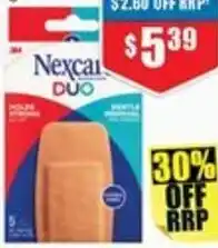 Chemist Warehouse Nexcare Duo Assorted Bandages or Knee & Elbow Bandages offer