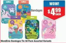 Chemist Warehouse MendEms Bandages Tin offer