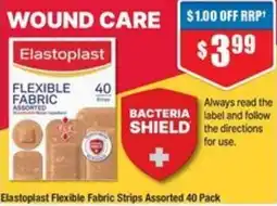 Chemist Warehouse Elastoplast Flexible Fabric Strips offer