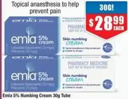 Chemist Warehouse Emla 5% Numbing Cream Tube offer