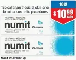 Chemist Warehouse Numit Cream offer
