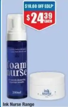 Chemist Warehouse Ink Nurse Range offer