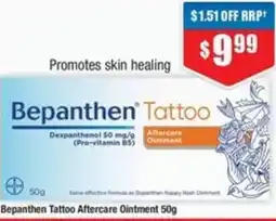 Chemist Warehouse Bepanthen Tattoo Aftercare Ointment offer