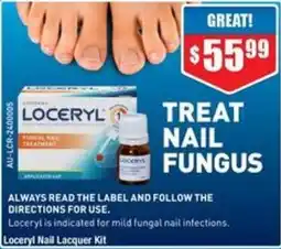 Chemist Warehouse Loceryl Nail Lacquer Kit offer
