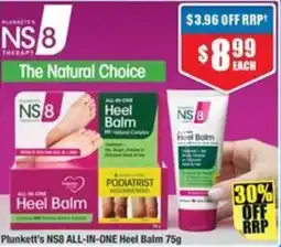 Chemist Warehouse Plunkett's NS8 ALL-IN-ONE Heel Balm offer