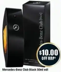 Chemist Warehouse Mercedes-Benz Club Black edt offer