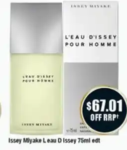 Chemist Warehouse Issey Miyake Leau D Issey offer