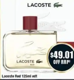Chemist Warehouse Lacoste Red edt offer