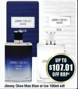Chemist Warehouse Jimmy Choo Man Blue or Ice offer