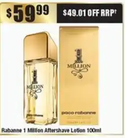 Chemist Warehouse Rabanne 1 Million Aftershave Lotion offer