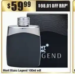 Chemist Warehouse Mont Blanc Legend offer